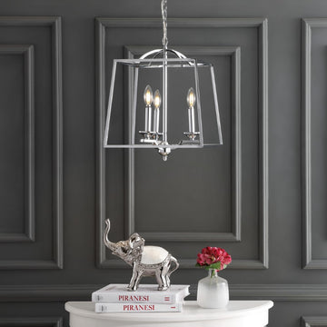 Gloria 14.5" Metal LED Pendant - JONATHAN Y